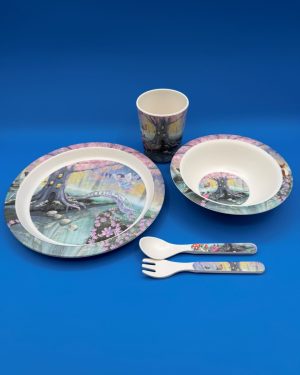 Forest Fairy Kids Plate Set